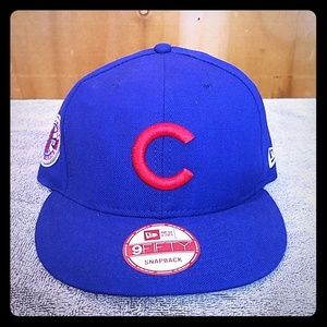 Chicago Cubs throwback 1908 WS adjustable hat.